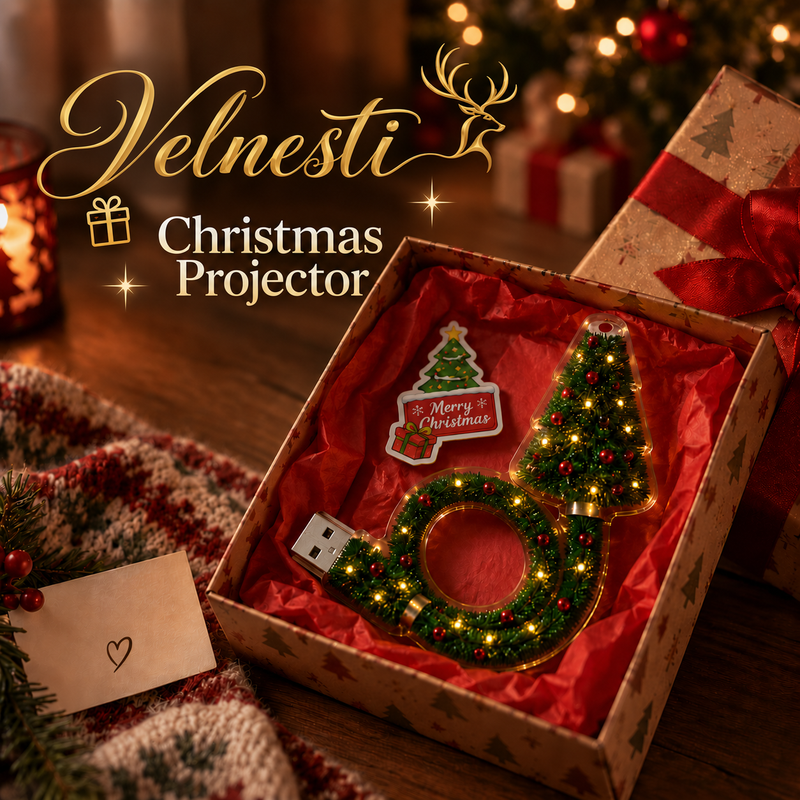 Velnesti Christmas Projector